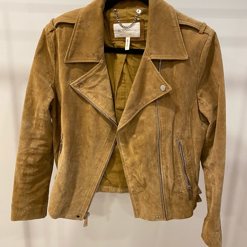 Suede Camel Jacket